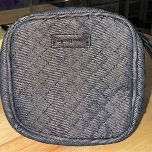 VRRA BRADLEY SMALL JEWELRY ORGANIZER IN DENIM.